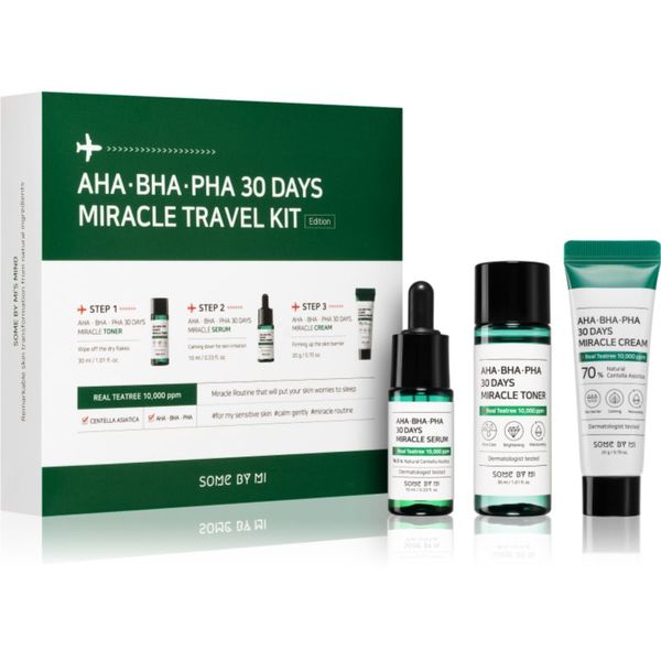 Some By Mi Some By Mi AHA∙BHA∙PHA 30 Days Miracle putni set (za problematično lice, akne)