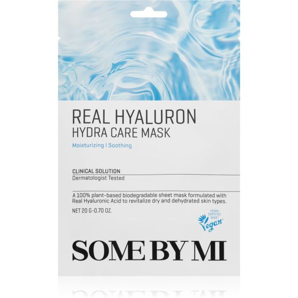 Some By Mi Some By Mi Clinical Solution Hyaluron Hydra Care Mask hidratantna sheet maska s umirujućim djelovanjem 20 g