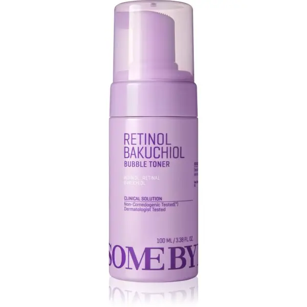 Some By Mi Some By Mi Retinol Bakuchiol Bubble Toner tonik za smanjenje znakova starenja lica s umirujućim djelovanjem 100 ml