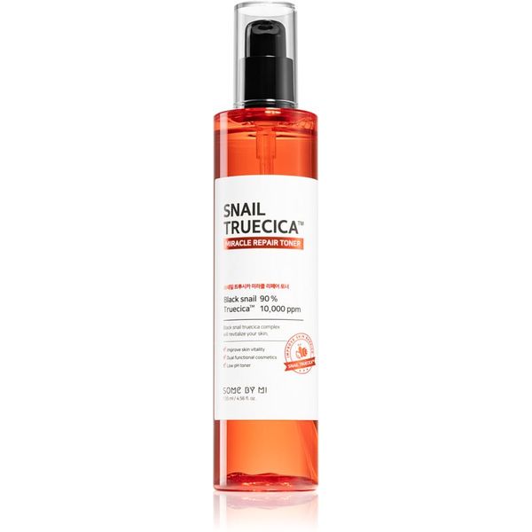 Some By Mi Some By Mi Snail Truecica Miracle Repair regenerirajući tonik za čišćenje za osjetljivu kožu lica 135 ml