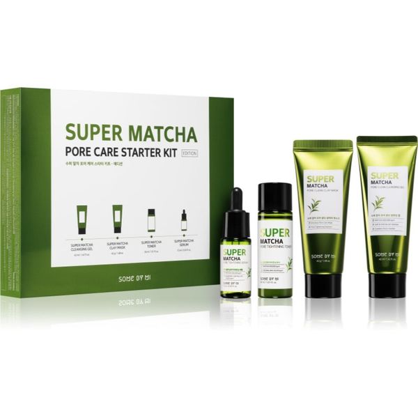 Some By Mi Some By Mi Super Matcha Pore Care poklon set (za sužavanje pora i mat izgled lica)