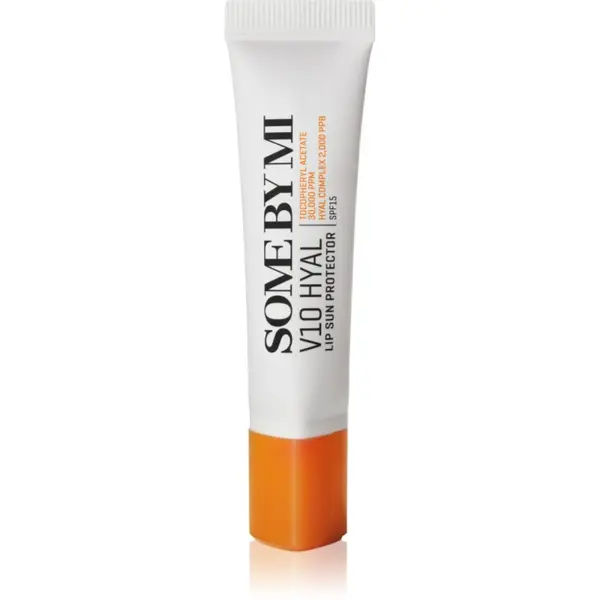 Some By Mi Some By Mi V10 Hyal Lip Protector zaštitni balzam za usne SPF 15 nijansa Transparent 7 ml
