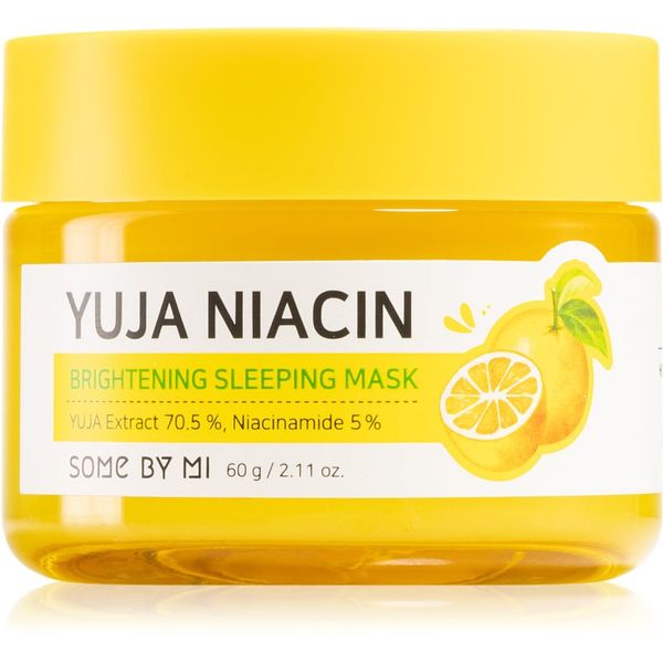 Some By Mi Some By Mi Yuja Niacin Brightening posvjetljujuća noćna maska 60 g