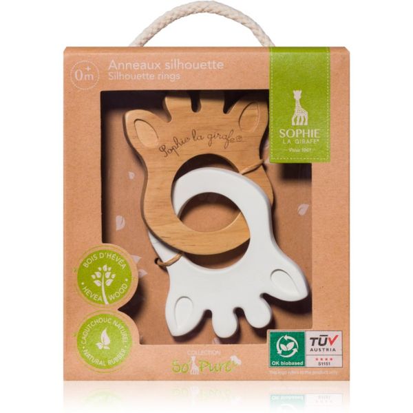 Sophie La Girafe Sophie La Girafe Vulli Silhouette Teething Rings grickalica za bebe 0m+ 1 kom