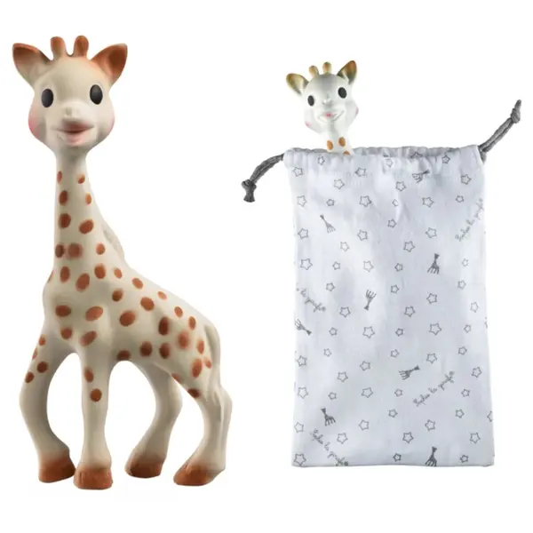 Sophie La Girafe Sophie La Girafe Vulli Teether With Storage Bag igračka za bebe 0+ m 1 kom