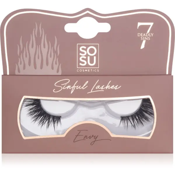 SOSU Cosmetics SOSU Cosmetics 7 Deadly Sins Lashes umjetne trepavice Envy 1 kom