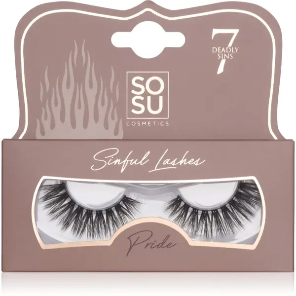 SOSU Cosmetics SOSU Cosmetics 7 Deadly Sins Lashes umjetne trepavice Pride 1 kom