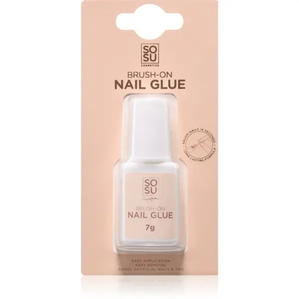 SOSU Cosmetics SOSU Cosmetics Brush-On Nail Glue ljepilo za nokte 7 ml
