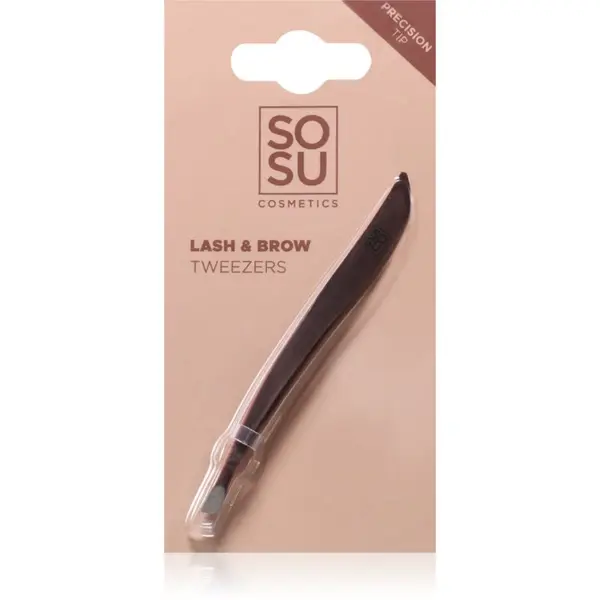 SOSU Cosmetics SOSU Cosmetics Lash and Brow Tweezers pinceta za obrve 1 kom