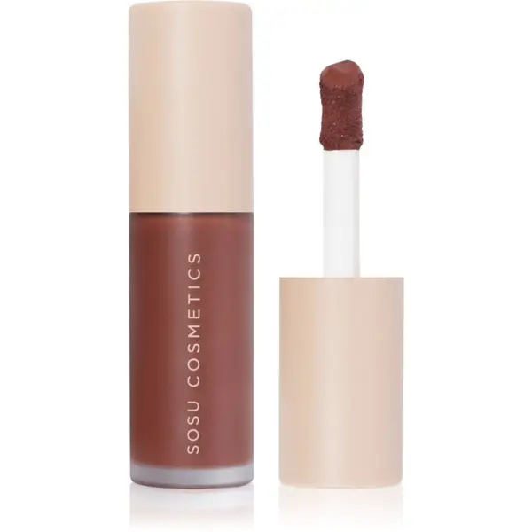 SOSU Cosmetics SOSU Cosmetics Liquid Blush tekuće rumenilo nijansa Toasted Cherry 9 ml