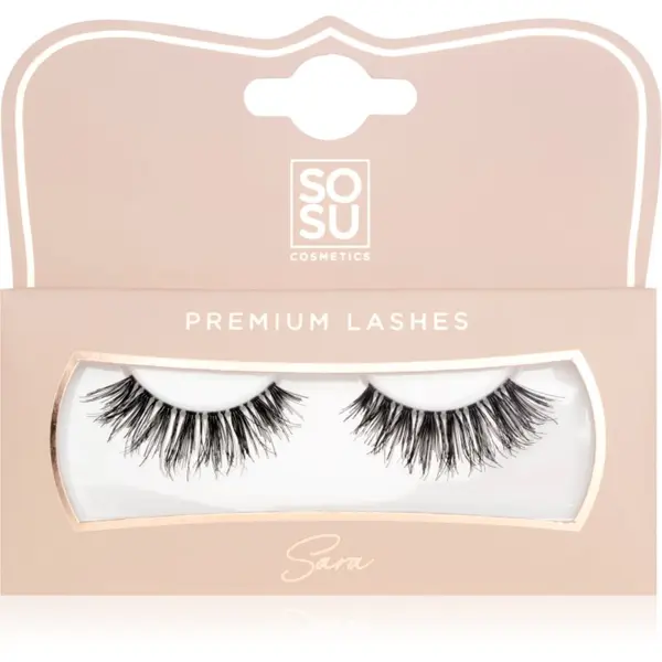 SOSU Cosmetics SOSU Cosmetics Premium Lashes umjetne trepavice nijansa Sara 1 kom