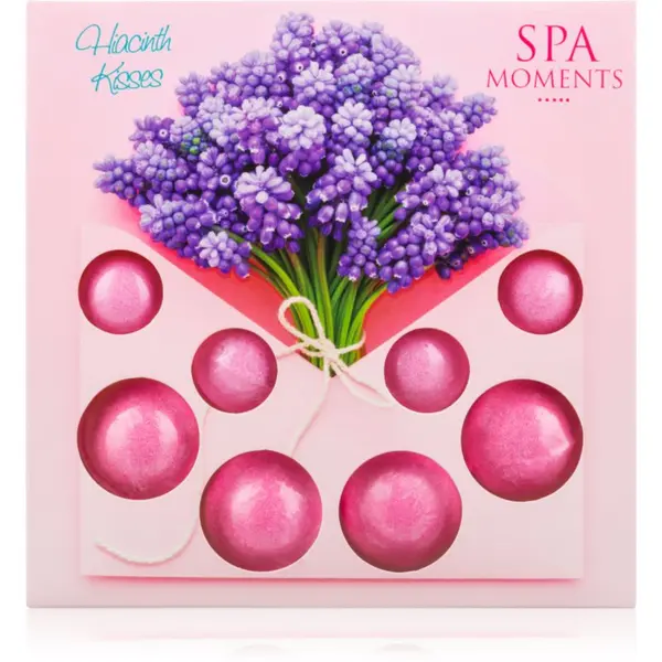 Spa Moments Spa Moments Hiacinth Kisses šumeće kugle za kupku