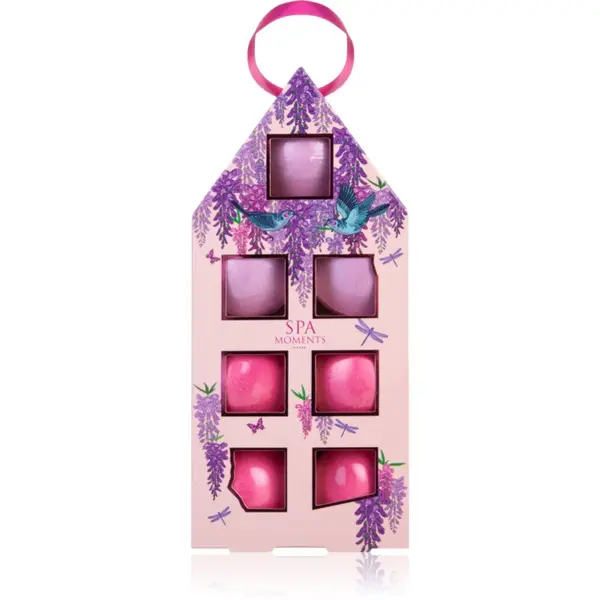 Spa Moments Spa Moments Lilac šumeće kugle za kupku
