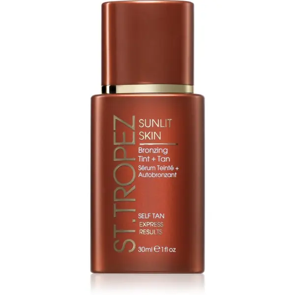 St.Tropez St.Tropez Sunlit Skin Bronzing Tint + Tan krema za samotamnjenje i toniranje za lice 1 kom