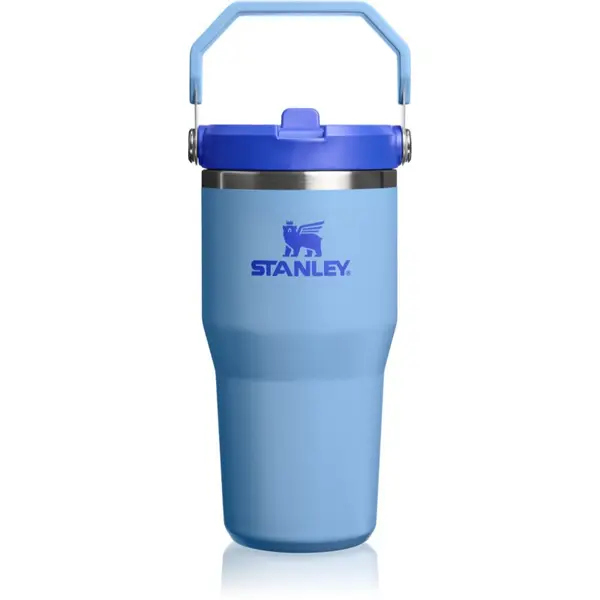Stanley Stanley IceFlow™ Flip Straw 2.0 Tumbler termosica od nehrđajućeg čelika Blue Sky 590 ml