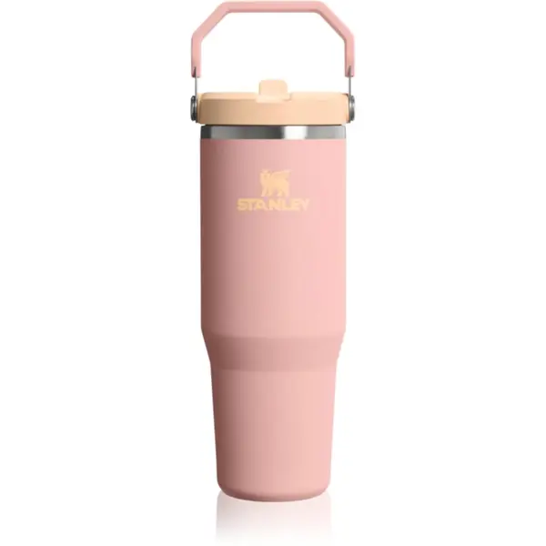 Stanley Stanley IceFlow™ Flip Straw 2.0 Tumbler termosica od nehrđajućeg čelika Peach Rose 890 ml