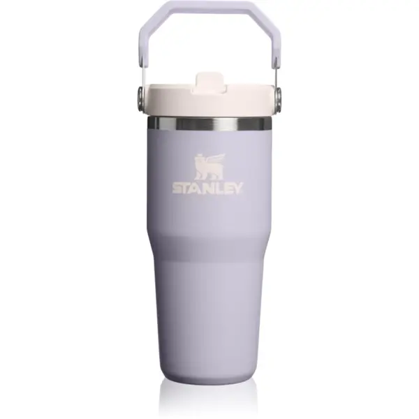 Stanley Stanley IceFlow™ Flip Straw 2.0 Tumbler termosica od nehrđajućeg čelika Purple Dust 410 ml