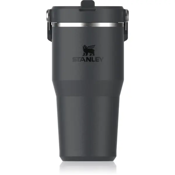 Stanley Stanley IceFlow™ Flip Straw Tumbler boca za vodu od nehrđajućeg čelika Black 2.0 600 ml