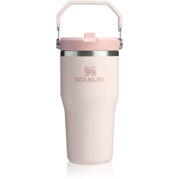 Stanley Stanley IceFlow™ Flip Straw Tumbler boca za vodu od nehrđajućeg čelika Rose Quartz 1 kom