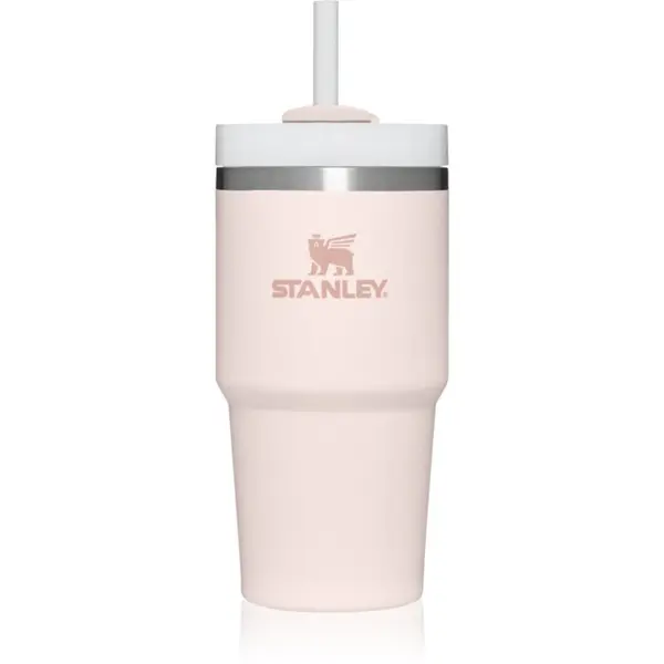 Stanley Stanley Quencher H2.O FlowState™ Tumbler tumbler od nehrđajućeg čelika sa slamkom mali Rose Quartz 600 ml