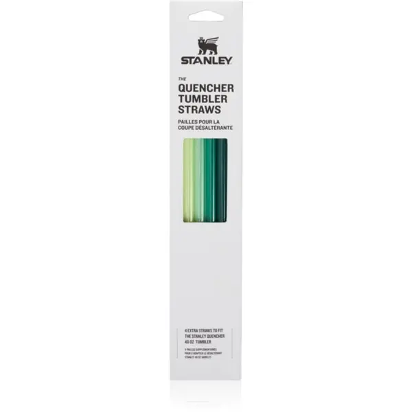 Stanley Stanley The Quencher Tumbler Straws zamjenske slamke 1180 ml Green 4 kom