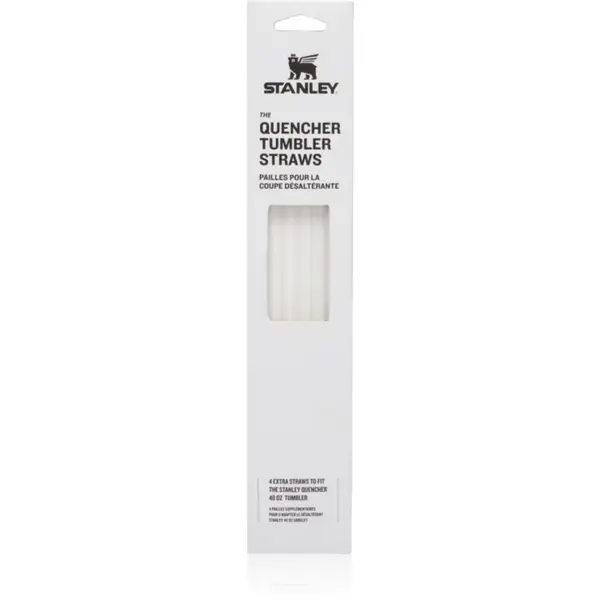 Stanley Stanley The Quencher Tumbler Straws zamjenske slamke 1180 ml Transparent 4 kom