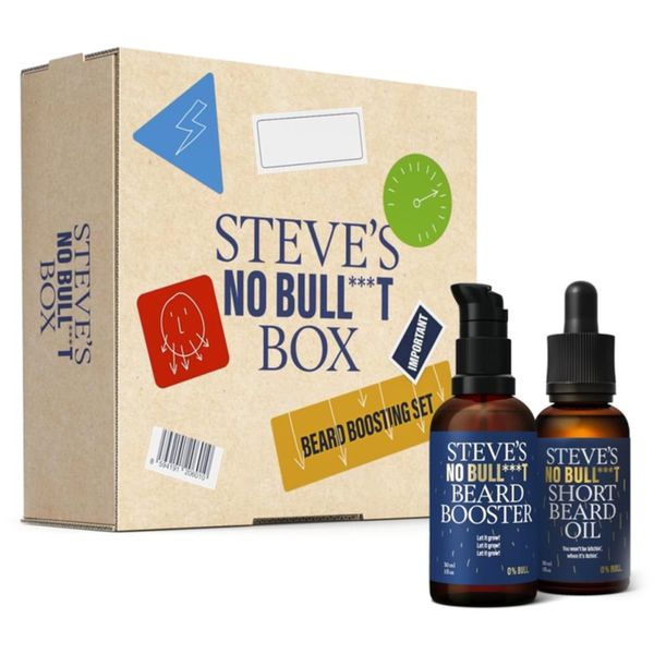 Steve's Steve's Beard Boosting Set poklon set za muškarce