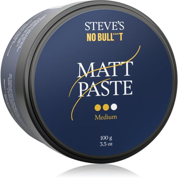 Steve's Steve's Hair Paste Medium pasta za stiliziranje za muškarce Sandalwood 100 g