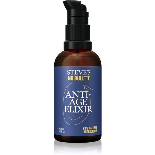 Steve's Steve's No Bull***t Anti-Age Elixir hidratantni serum protiv bora za muškarce 50 ml