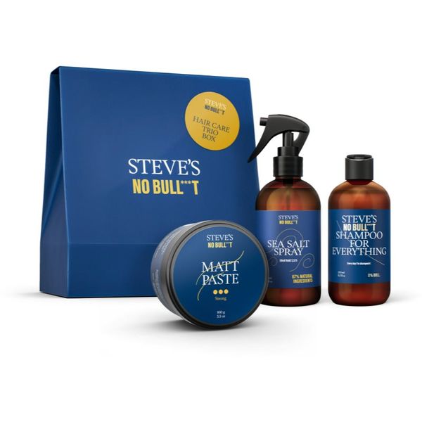 Steve's Steve's No Bull***t Hair Care Trio Box poklon set (za kosu) za muškarce