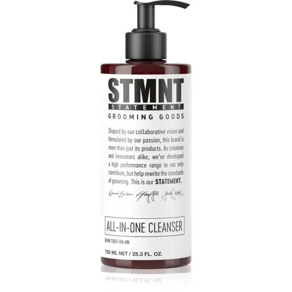 STMNT STMNT Care All-In-One Cleanser šampon za kosu, bradu i tijelo 750 ml