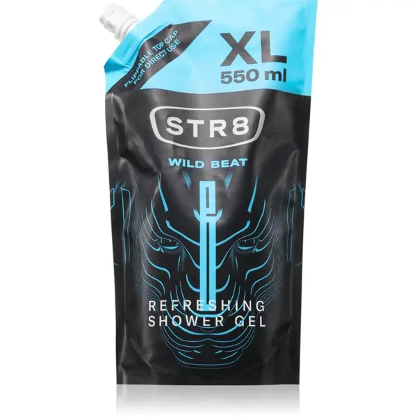 STR8 STR8 Wild Beat gel za tuširanje zamjensko punjenje za muškarce 550 ml