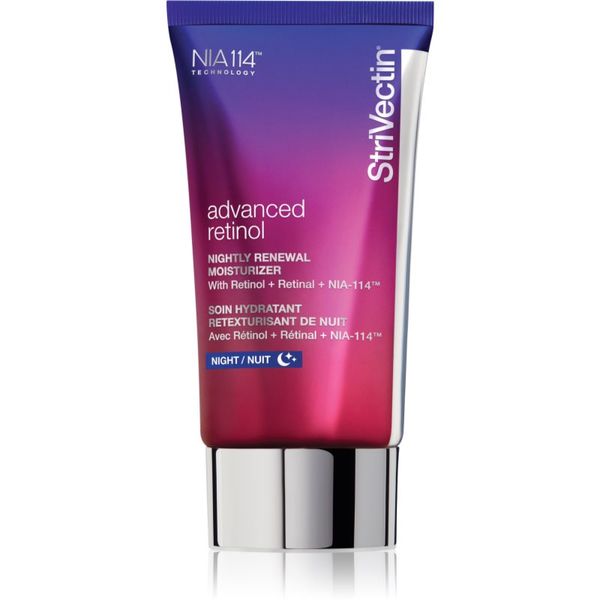 StriVectin StriVectin Advanced Retinol Nightly Renewal Moisturizer noćna krema za pomlađivanje s retinolom 30 ml
