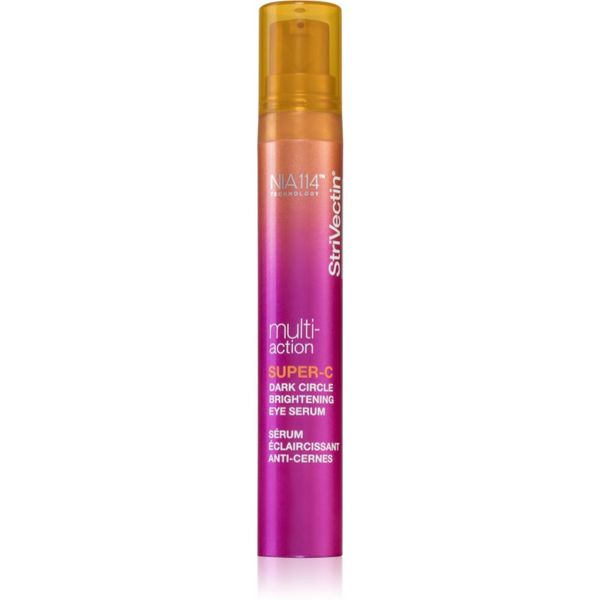 StriVectin StriVectin Multi-Action Super-C Dark Circle Brightening serum za oči protiv podočnjaka i bora s vitaminom C 15 ml