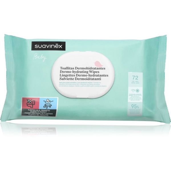 Suavinex Suavinex Baby Dermo-hydrating Wipes vlažne maramice za lice i tijelo 72 kom