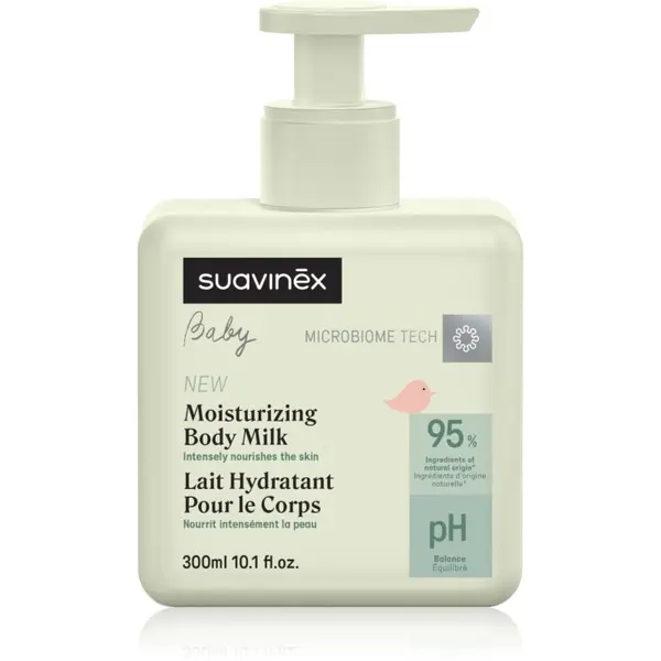 Suavinex Suavinex Baby Moisturizing Body Milk hidratantno mlijeko za tijelo za djecu od rođenja 300 ml