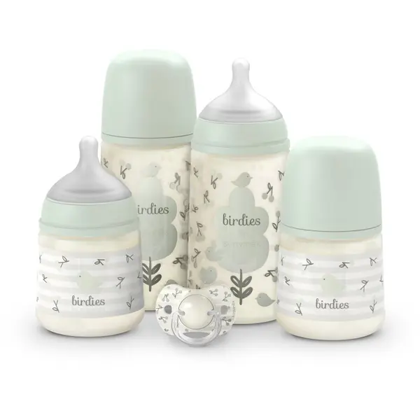 Suavinex Suavinex Birdies Set set za bebe 0m+ Green