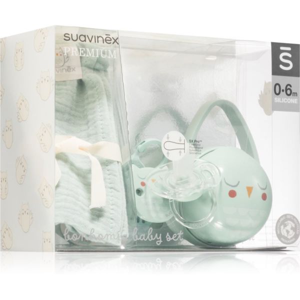 Suavinex Suavinex Bonhomia Gift Set Green poklon set (za djecu od rođenja)
