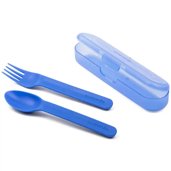 Suavinex Suavinex Booo pribor Blue 12m+ 1 kom