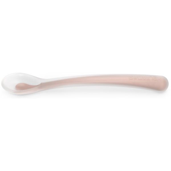 Suavinex Suavinex Colour Essence Silicone Spoon žličica 4 m+ Marshmallow Nude 1 kom