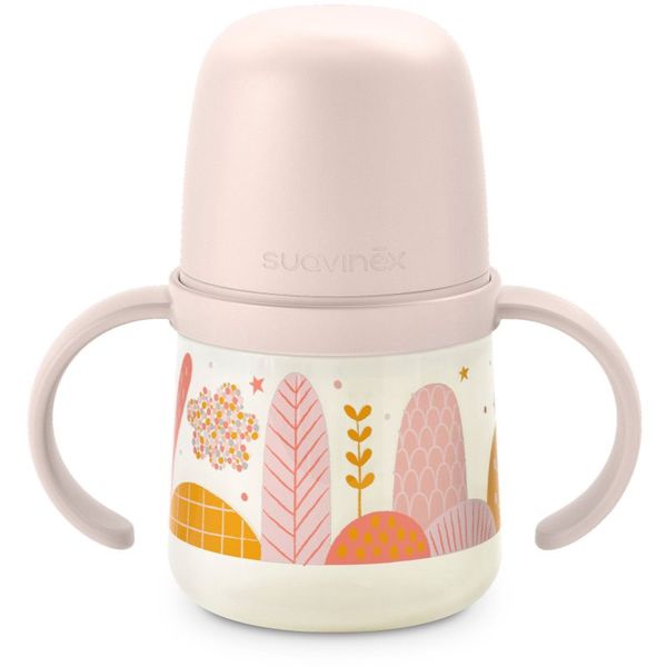 Suavinex Suavinex Dreams First dječja bočica s ručkama Pink 6 m+ 150 ml