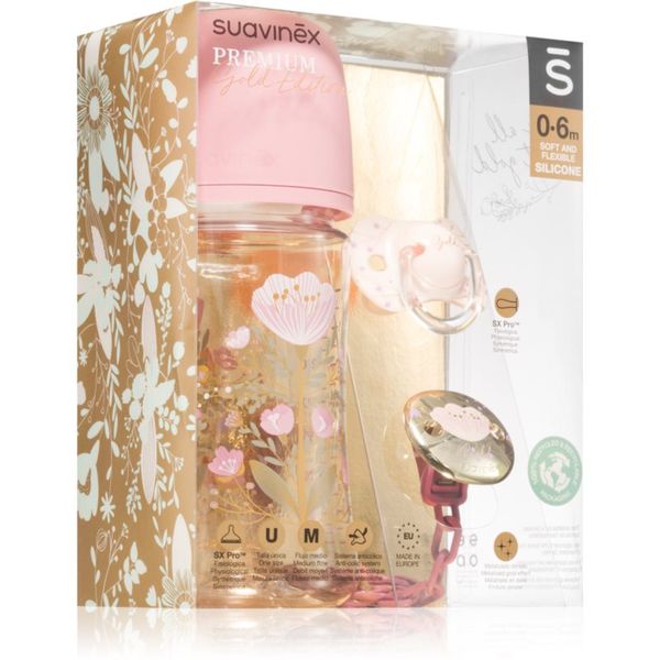 Suavinex Suavinex Gold Premium Gift Set Pink poklon set (za bebe)