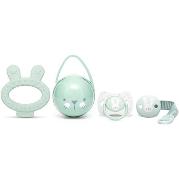 Suavinex Suavinex Hygge Baby Set Green poklon set (za djecu od rođenja)