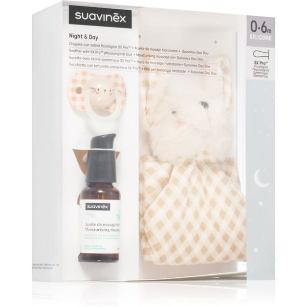 Suavinex Suavinex Night & Day Gift Set poklon set Cream Lion(za bebe)