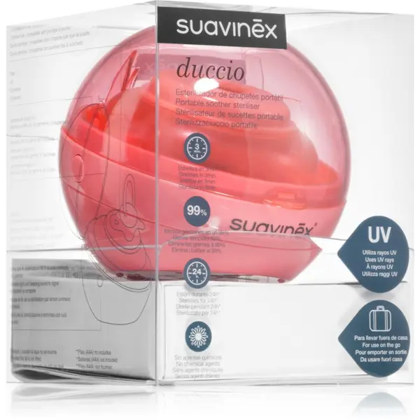Suavinex Suavinex Portable Soother Steriliser UV sterilizator Pink 1 kom