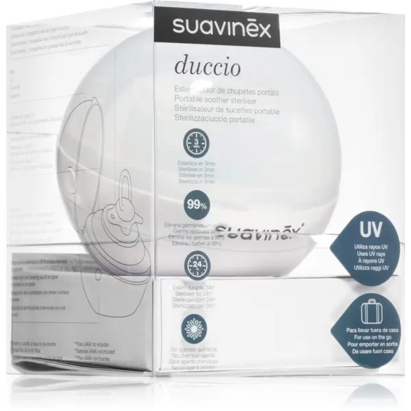 Suavinex Suavinex Portable Soother Steriliser UV sterilizator White 1 kom