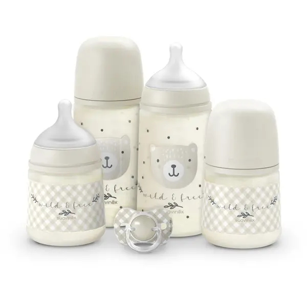 Suavinex Suavinex Wild & Free Set set za bebe 0m+ Beige