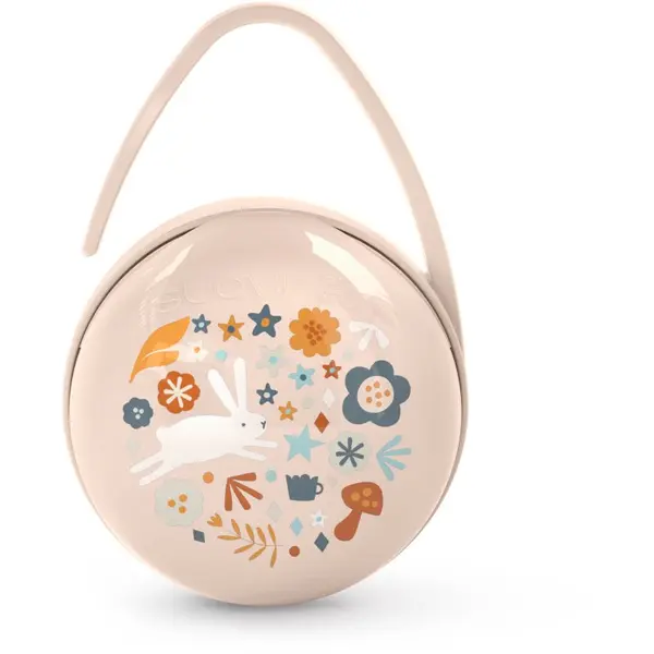Suavinex Suavinex Wonderland Duo Soother Case kutijica za dudu Pink 1 kom