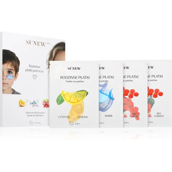 SUNEWMED+ SUNEWMED+ Family Eye Patches obnavljajući hidrogelni jastučići za područje ispod očiju s ceramidima 4x2 kom