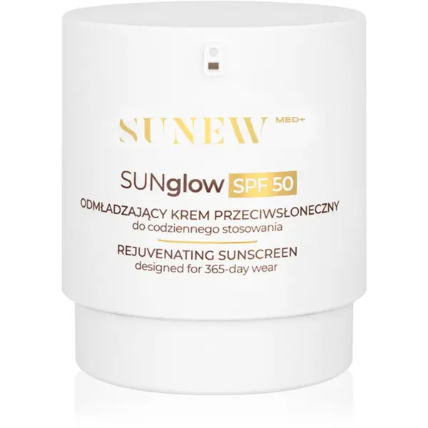 SUNEWMED+ SUNEWMED+ SUNglow Anti-Aging Face Sunscreen SPF 50 krema za sunčanje s učinkom pomlađivanja SPF 50 50 ml